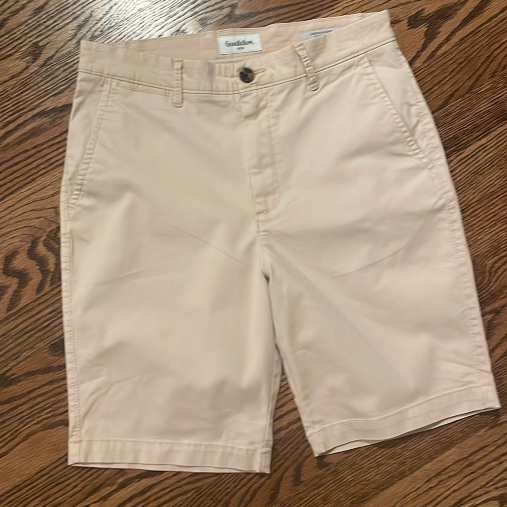 Men’s Flat Front Chino Shorts 9”